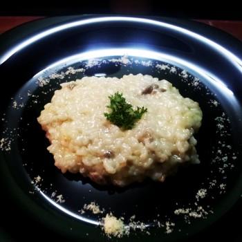 beef and mushroom risotto