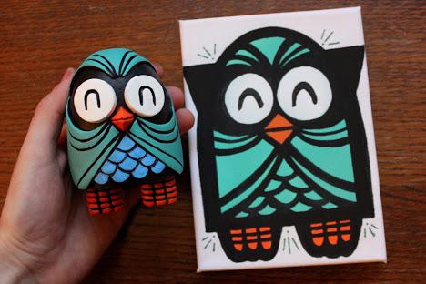 45RPM's Owl Army Toys