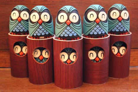45RPM's Owl Army Toys
