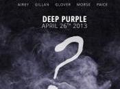 Deep Purple: Studio Album April 26th, 2013