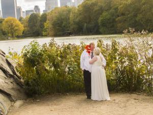 Carly and Sean’s Autumn Central Park Wedding