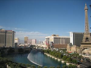 view from cosmopolitan vegas