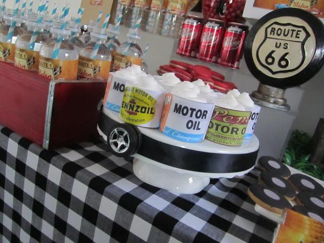 Retro Car Inspired Table by GLAM Wonderland