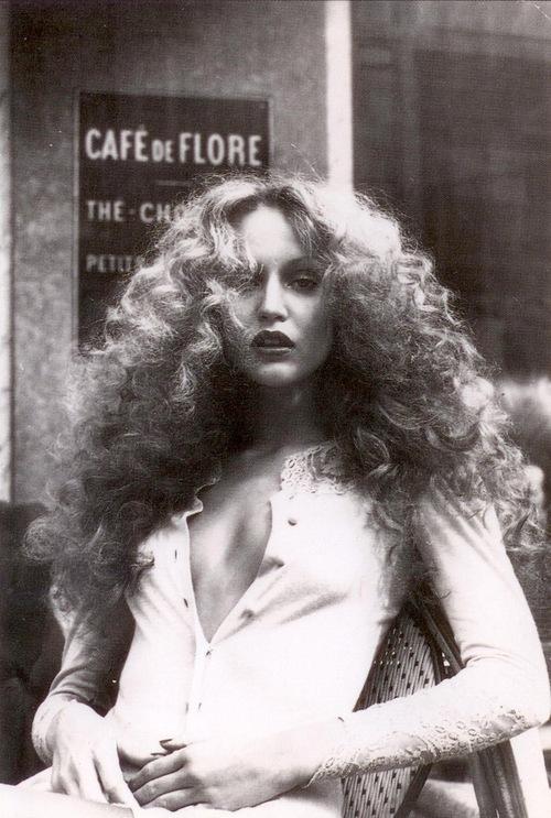 Really into Jerry Hall this week.