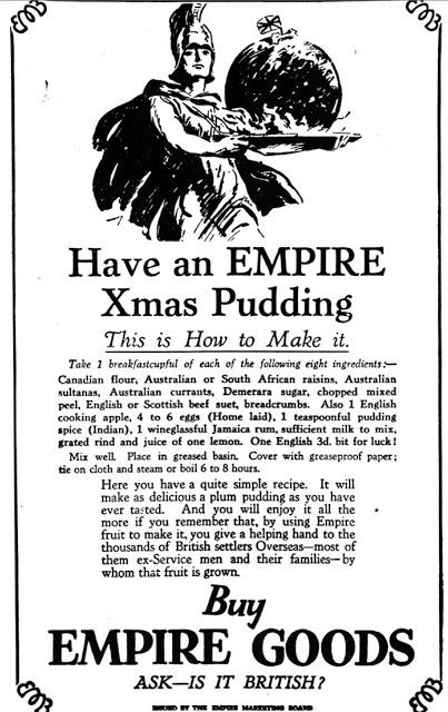 One Family and Empire Christmas Pudding