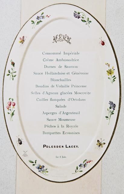 Dining with Edward VII at Polesden Lacey