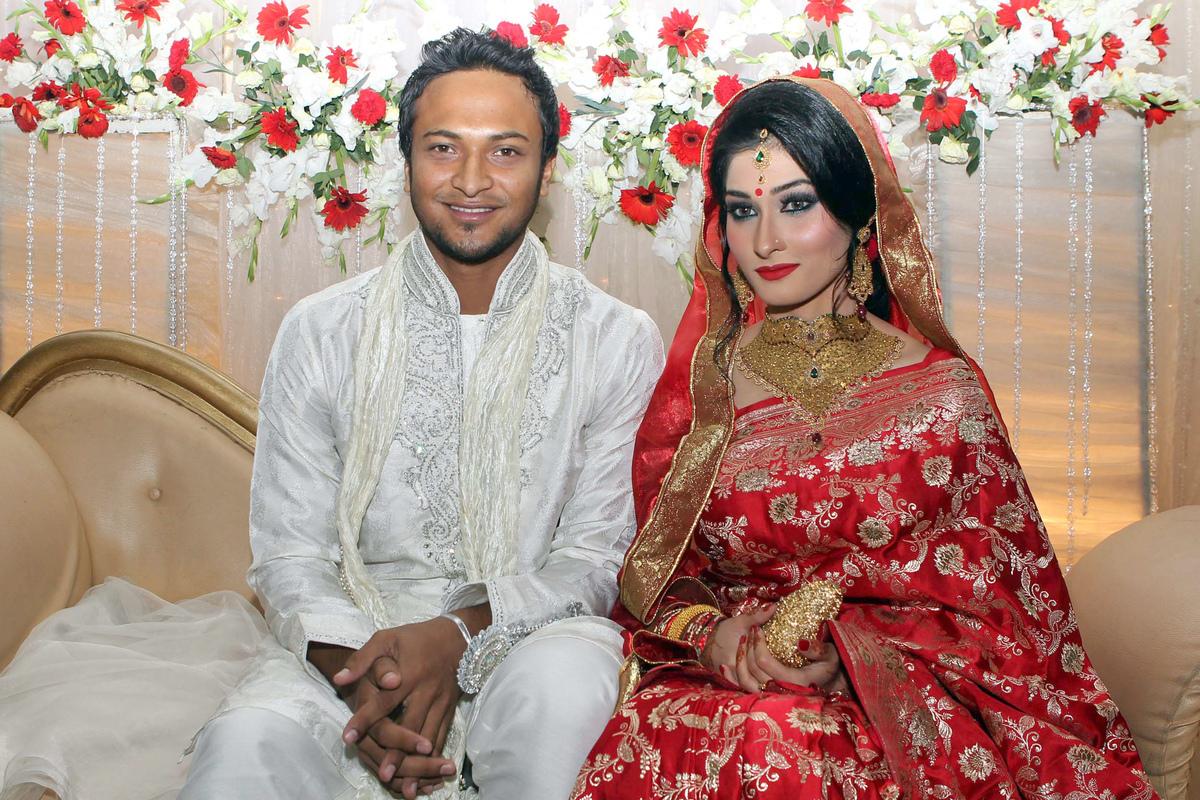 Shakib al hasan wedding picture