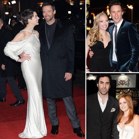 Les Miserables Premiere at Odeon & Empire Cinemas of Leicester Square