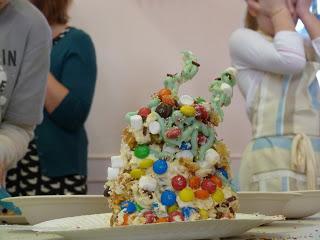 Junior bake off - my boy says shoo to the pastry bicycle