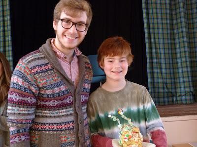 Junior bake off - my boy says shoo to the pastry bicycle