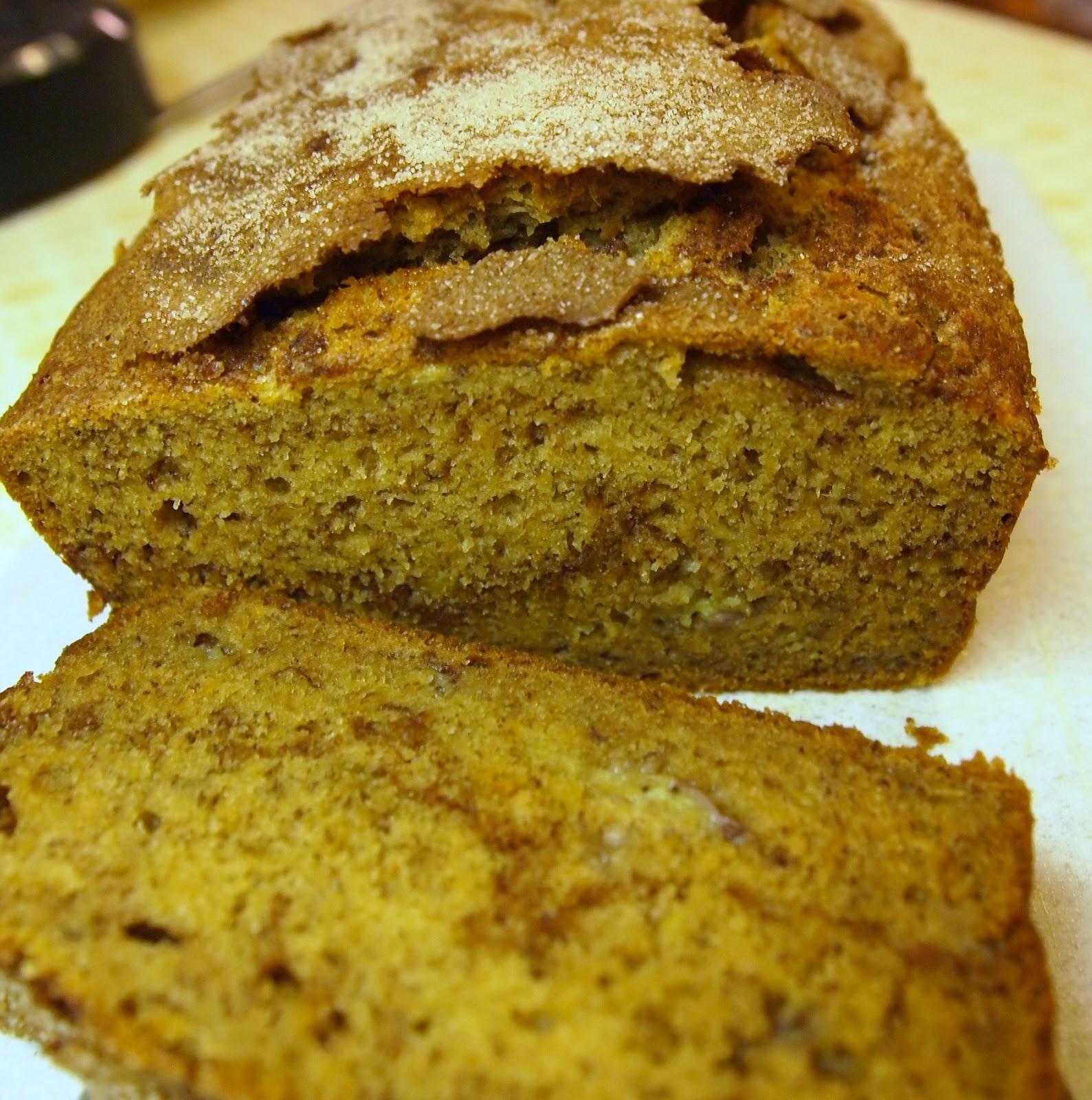 Cinnamon Sugar Banana Bread