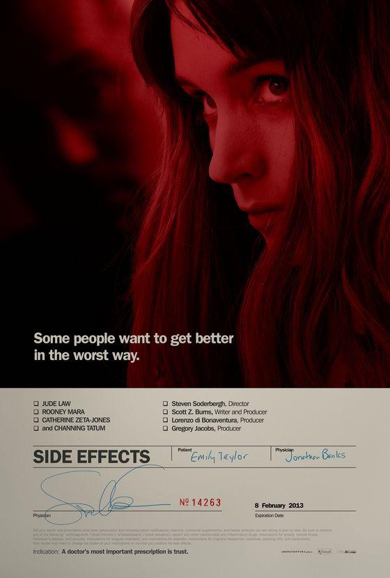 'Side Effects' Teaser Poster is the Weirdest I've Seen