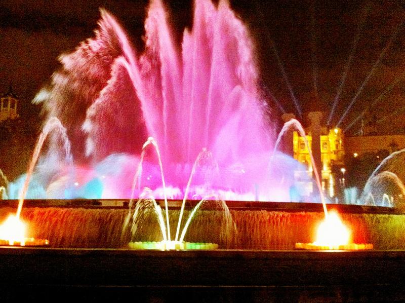 Magic Fountain of Montjuic, Barcelona, Spain