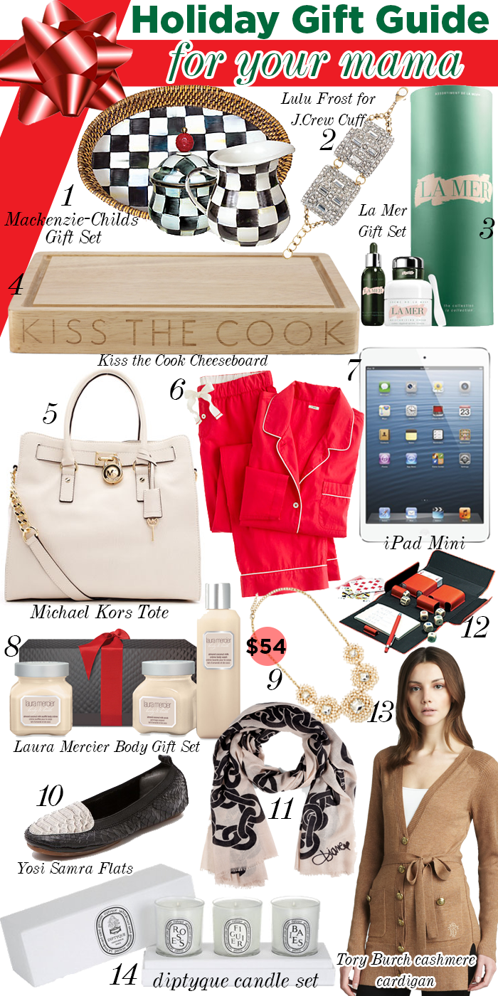 Holiday Gift Guide: for mom