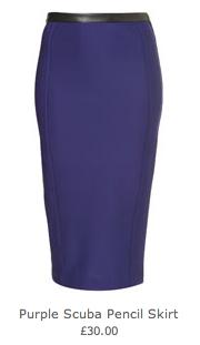 topshop Perfectly purple