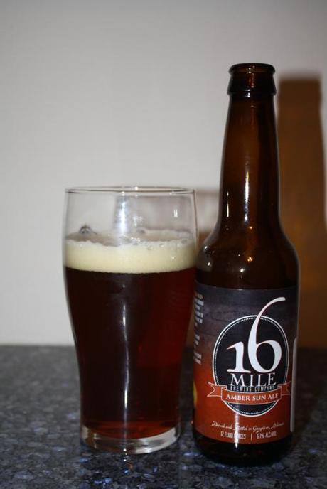 Beer Review – 16 Mile Amber Sun Ale