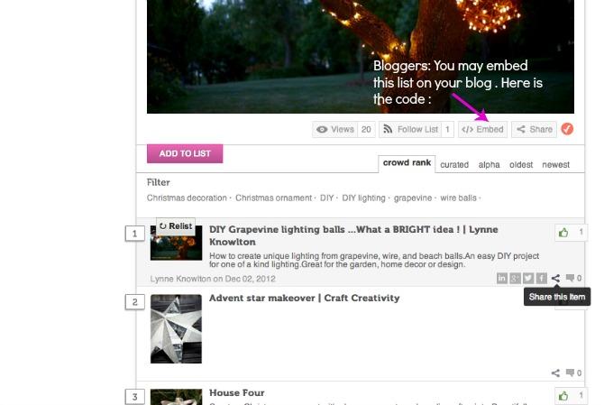 Embed a Listly list on your blog