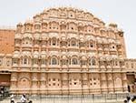 The beehive appearance of Hawa Mahal, the Palace of Winds