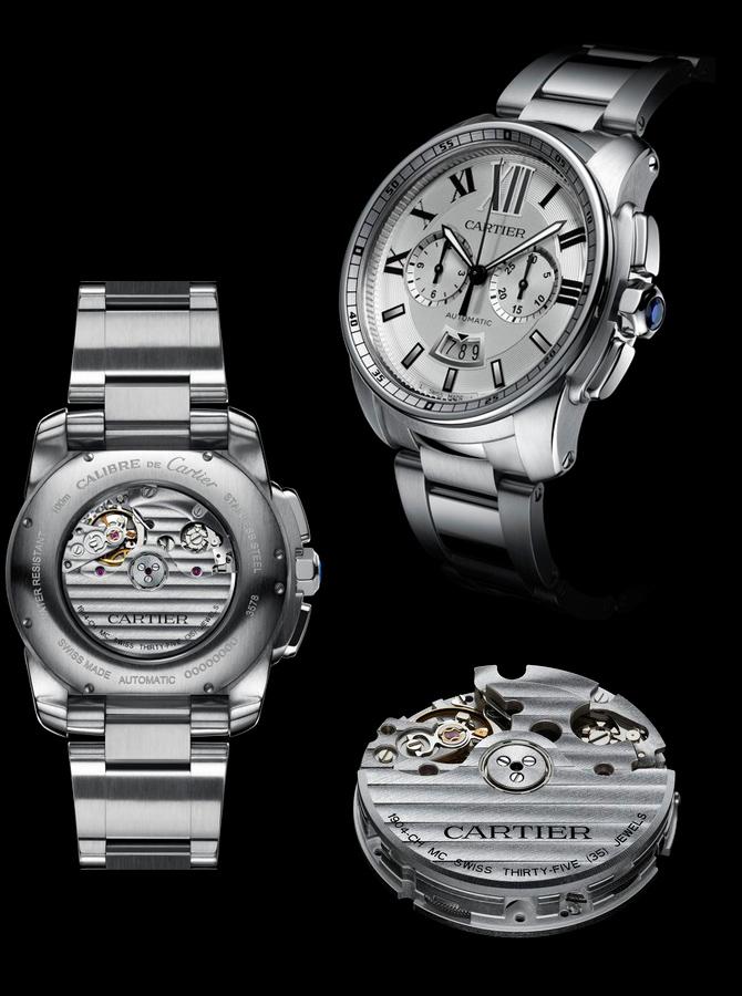 Cartier Calibre to Add Chronograph to Line in 2013