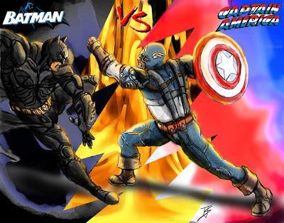 Batman vs Capt. America