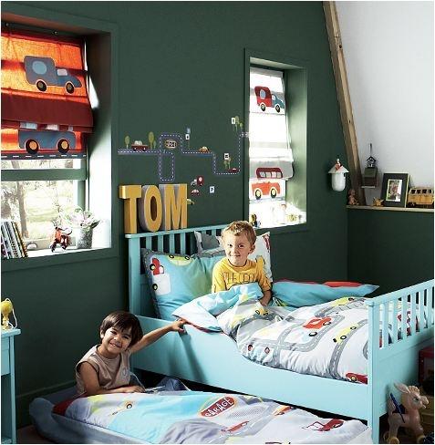 boys room emerald walls How to Use Emerald in Your Childs Room (Pantone 2013 Color of the Year!)