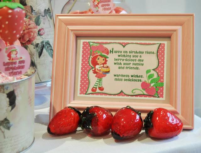 Strawberry Shortcake Party by Miss Deliciouza- Candy Buffet Artist
