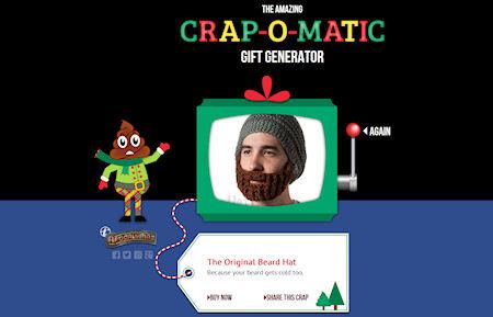 The Amazing Crap-O-Matic Gift Generator