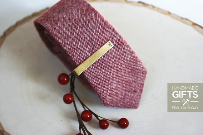 DIY personalized tie clips