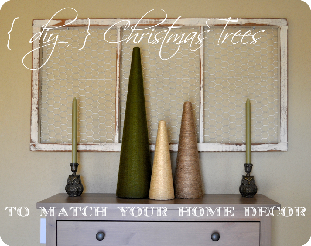 Christmas Trees To Match Your Home Decor {DIY}