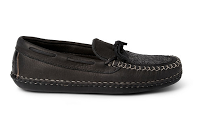 Slip In, Step Out:  Quoddy Lodge Herringbone and Leather Slippers