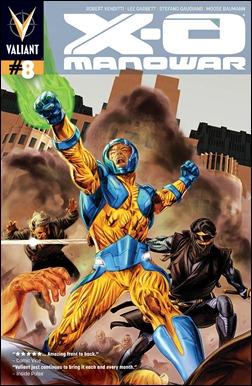 X-O Manowar #8 Braithwaite Cover