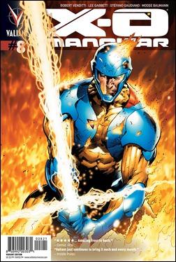 X-O Manowar #8 Hairsine Variant Cover