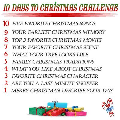 10 Days to Christmas Challenge- Day 9