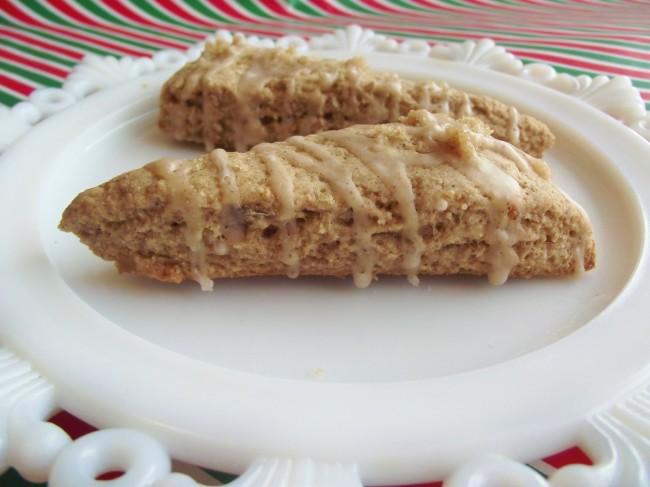 DSCF7363 650x487 Glazed Gingerbread Scones       