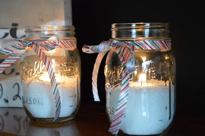 Winter Wonderland DIY Candles