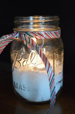 Winter Wonderland DIY Candles