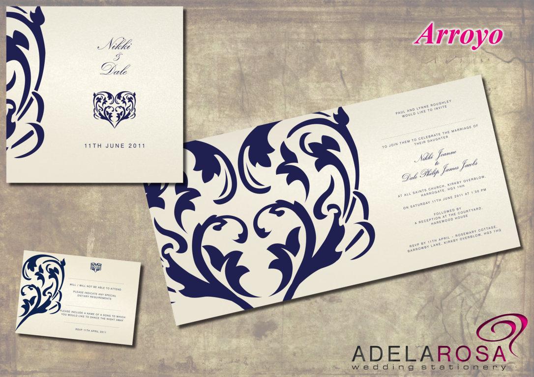 Arroyo Wedding Invitation