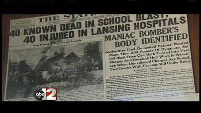 Bath, Michigan, 1927: Deadliest School Massacre In U.S. History, Not One Killed By A Bullet