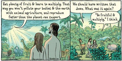 Cartoon guide to biodiversity loss XVII