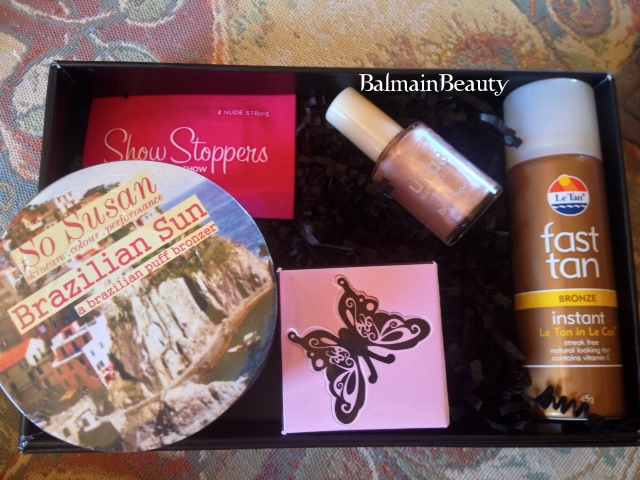 Glam Pack from Sample Bar (December 2012)