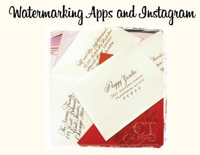 Watermarking Apps and Instagram