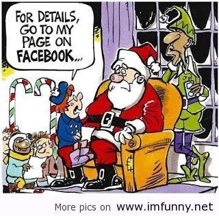 Santa-Claus-on-Facebook