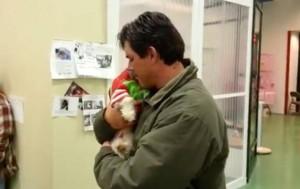 Indiana man reunited with lost dog after five years