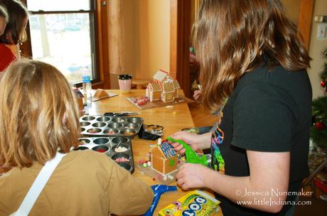 Homemade Graham Cracker House