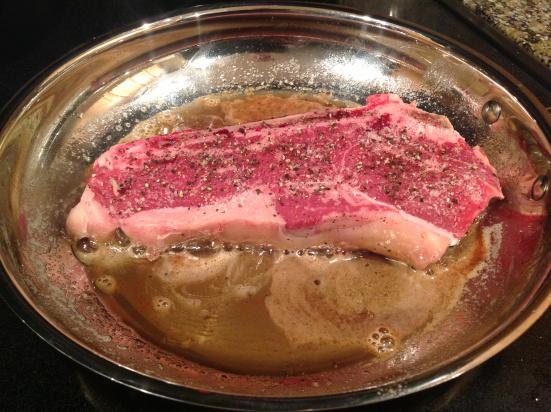 Recipe: Pan-Fried New York Steak