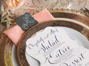 Pink Gold Wedding Inspiration Tablescape