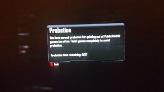 Call of Duty Black Ops 2 Probation