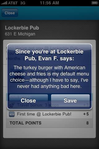 Dear Yelp: Do not dismiss Nosh, Ness, Foodspotting, Chef’s Feed, or Fork.ly. Signed, Guy Who Came Up With Gowalla