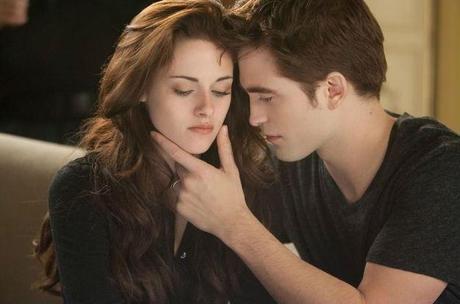 Kristen Stewart and Robert Pattinson in The Twilight Saga: Breaking Dawn - Part 2