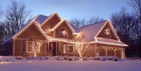 Christmas lights house nepa